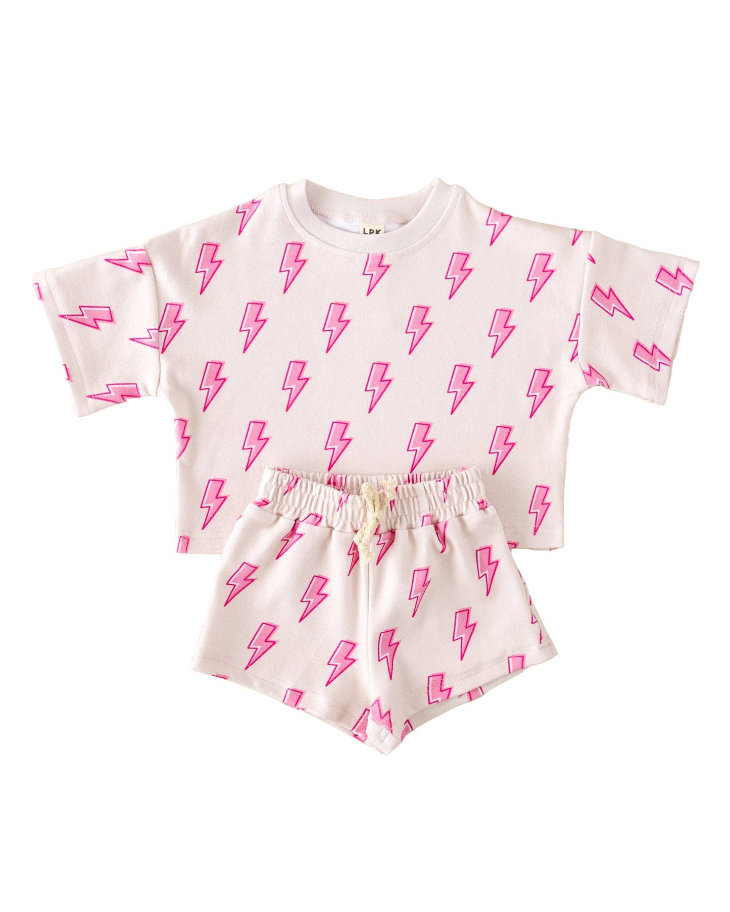 Shorts Set | Pink Bolts