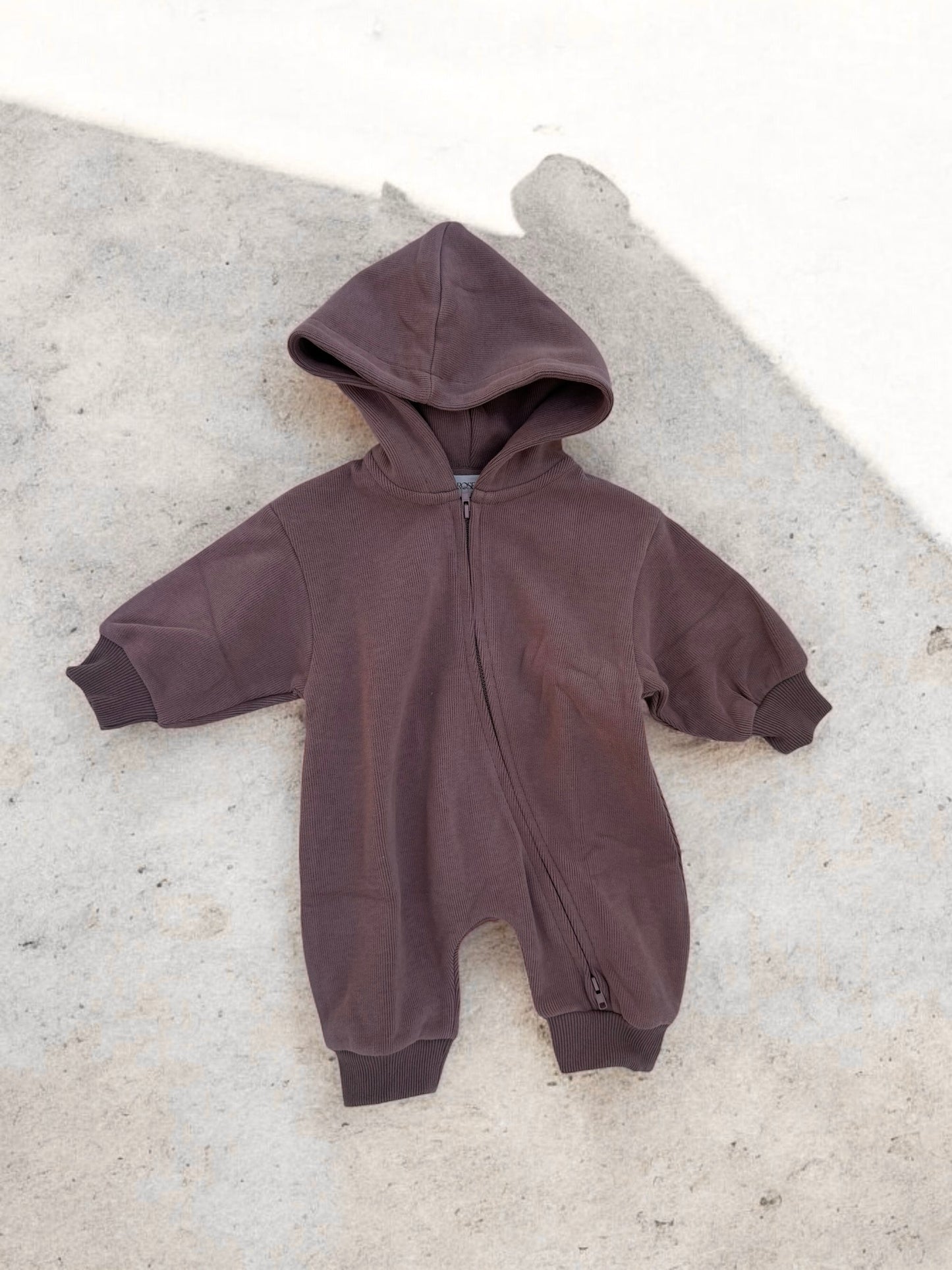 Zip Up Hooded Jumpsuit